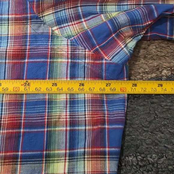 VINTAGE Polo Ralph Lauren Shirt Adult XXL Classic Candy Plaid Mens RL 90s VTG - Picture 5 of 6